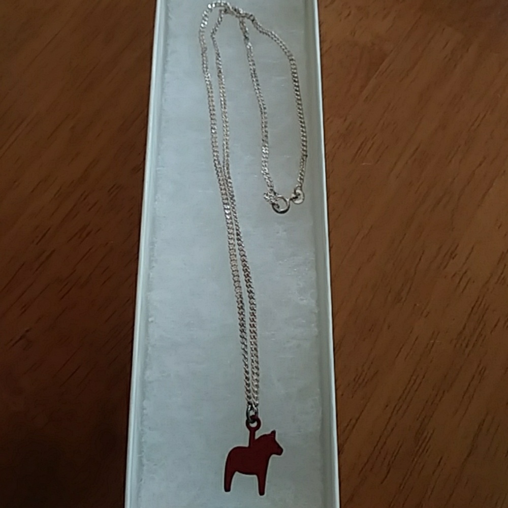 Dala Horse Necklace